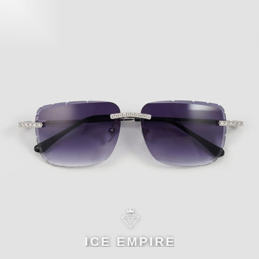Iced Out 925 Silver Glasses