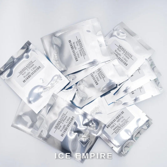 Iced Out 925 Silver Moissanite Watch