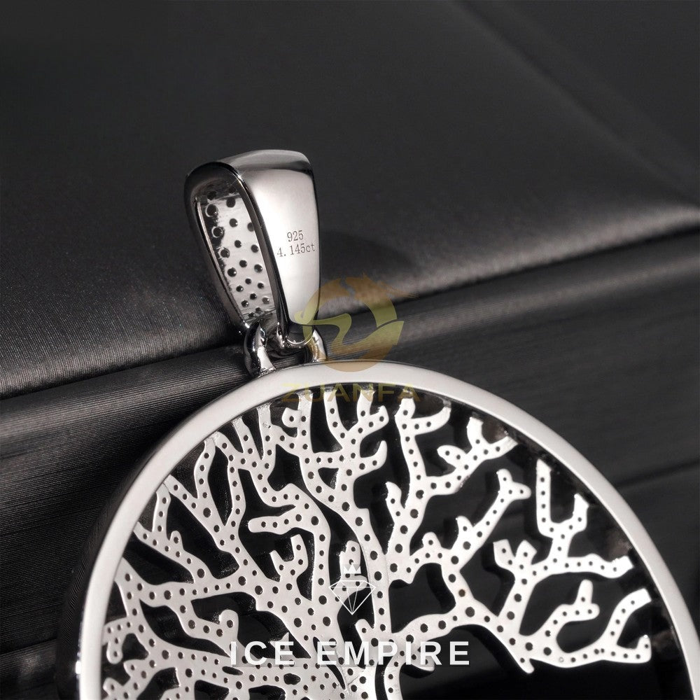 Iced Out Gold Plated Moissanite Pendant