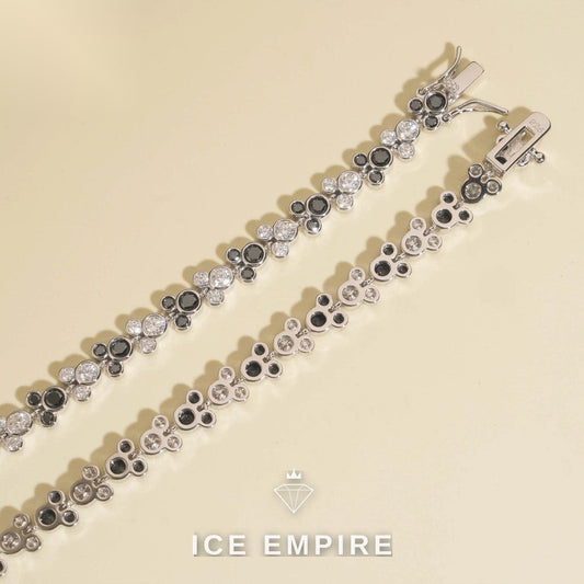 Iced Out 925 Silver Moissanite Bracelet