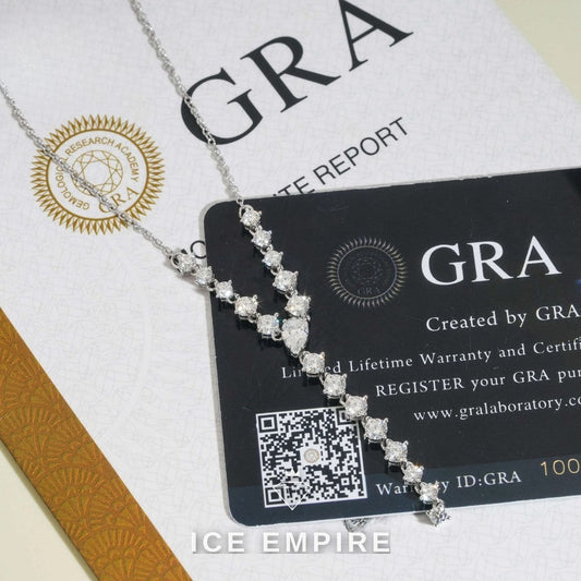 Iced Out Rose Gold Plated Moissanite Cuban Chain