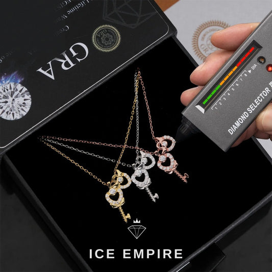 Iced Out Rose Gold Plated Cuban Chain