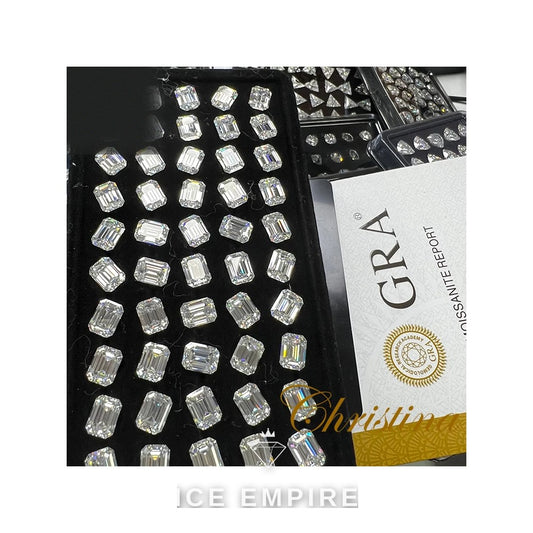 Iced Out 925 Silver Moissanite Pendant