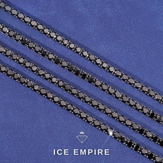 Iced Out Gold Plated Moissanite Cuban Chain