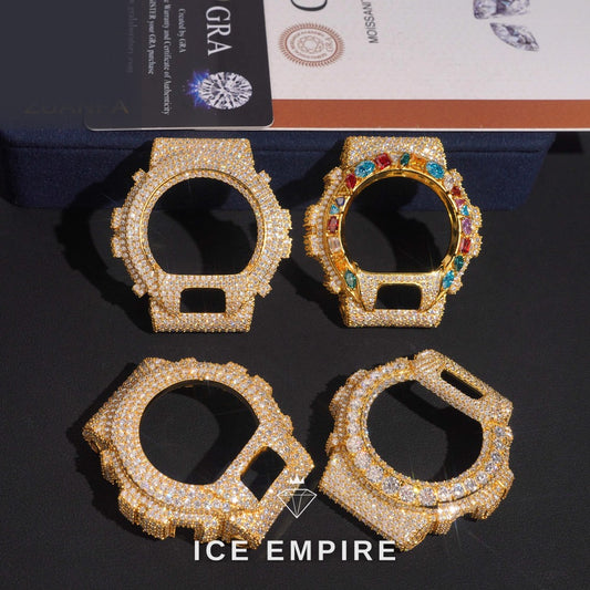 Iced Out 925 Silver Watch