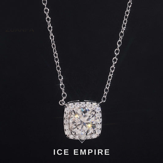 Iced Out Rose Gold Plated Moissanite Cuban Chain