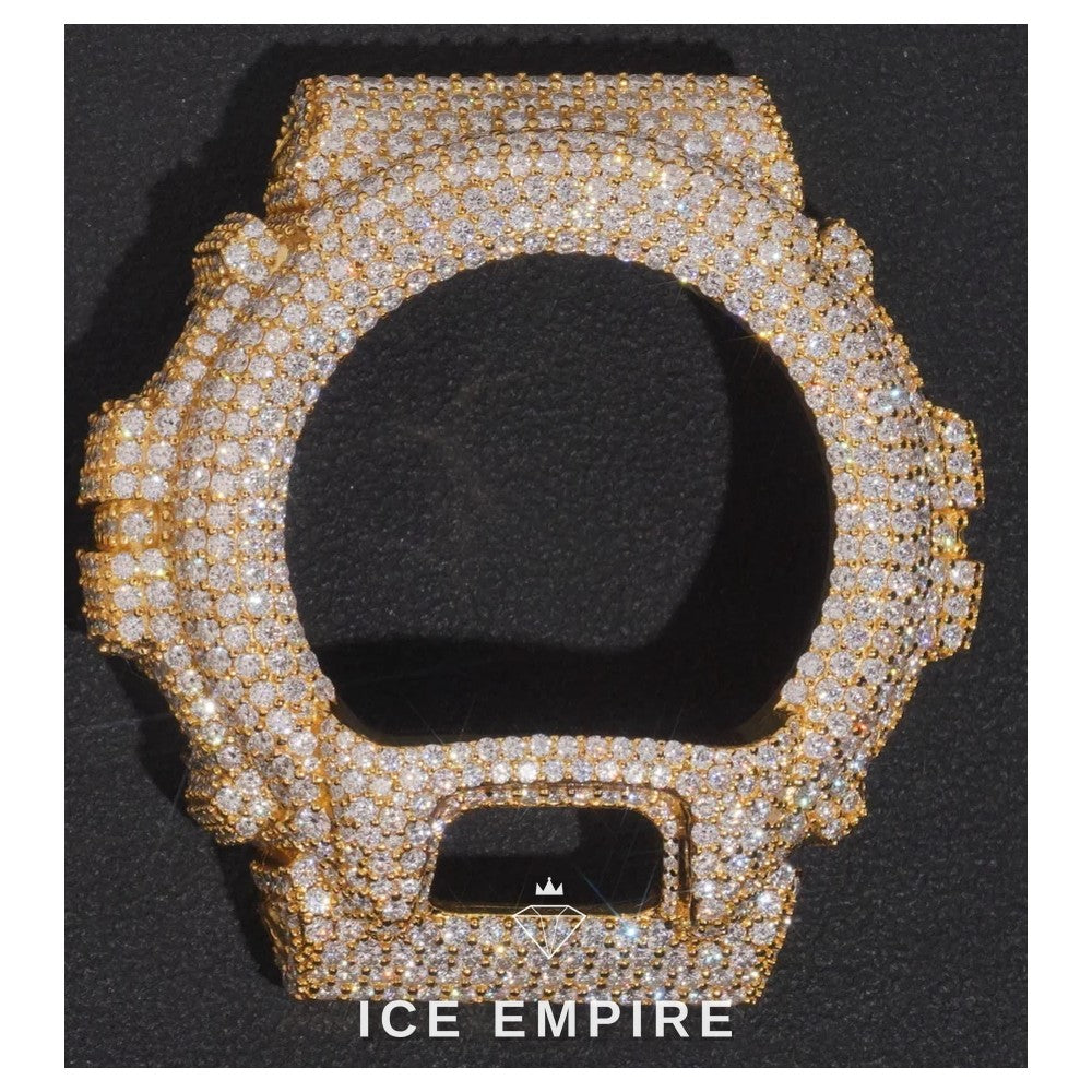 Iced Out 925 Silver Moissanite Watch