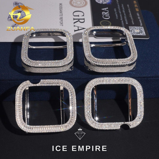Iced Out 925 Silver Watch