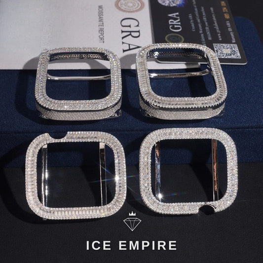 Iced Out 925 Silver Watch