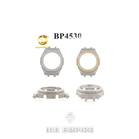 Iced Out 925 Silver Moissanite Watch