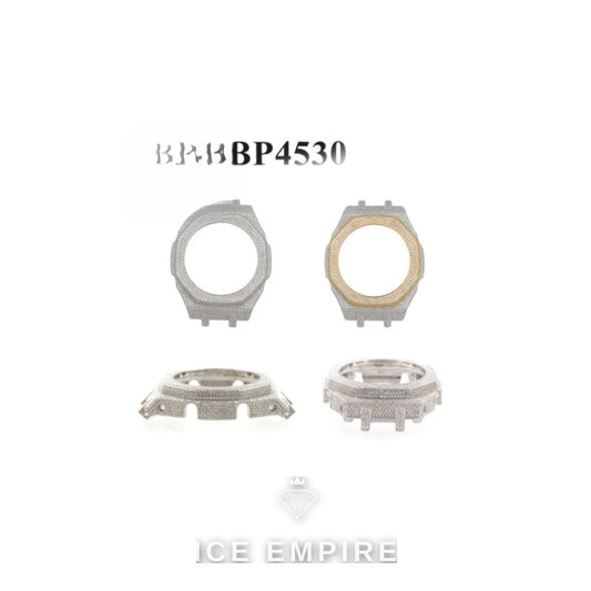 Iced Out 925 Silver Moissanite Watch