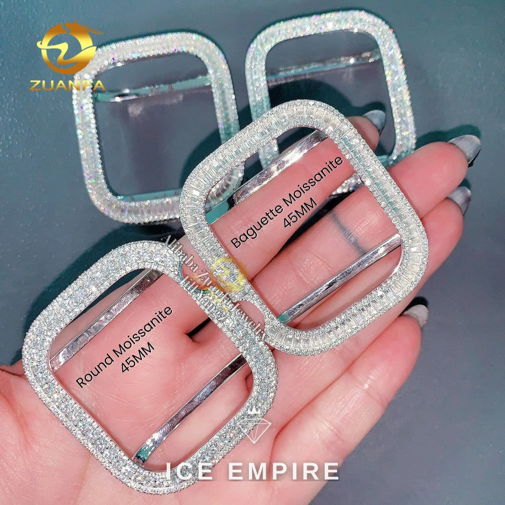 Iced Out 925 Silver Watch