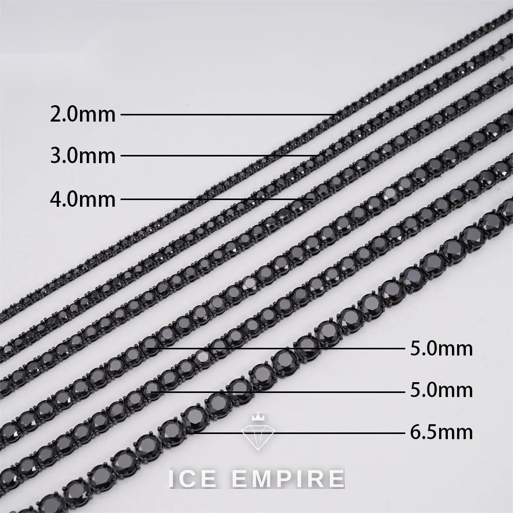 Iced Out Gold Plated Moissanite Cuban Chain