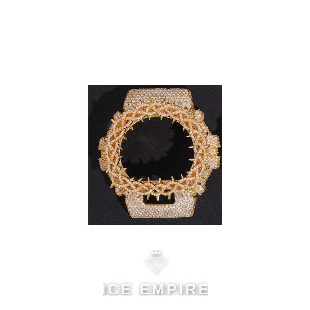 Iced Out 925 Silver Moissanite Watch