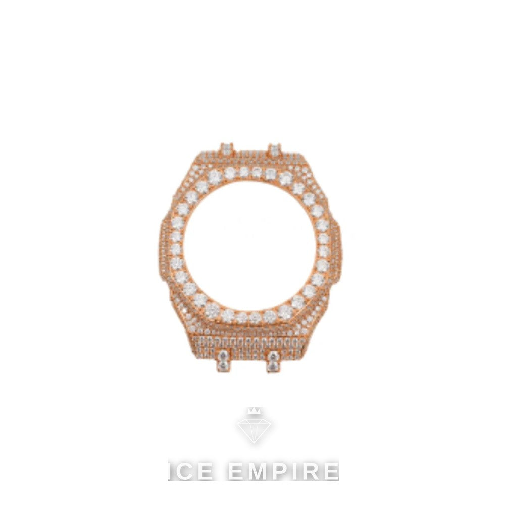 Iced Out 925 Silver Moissanite Watch