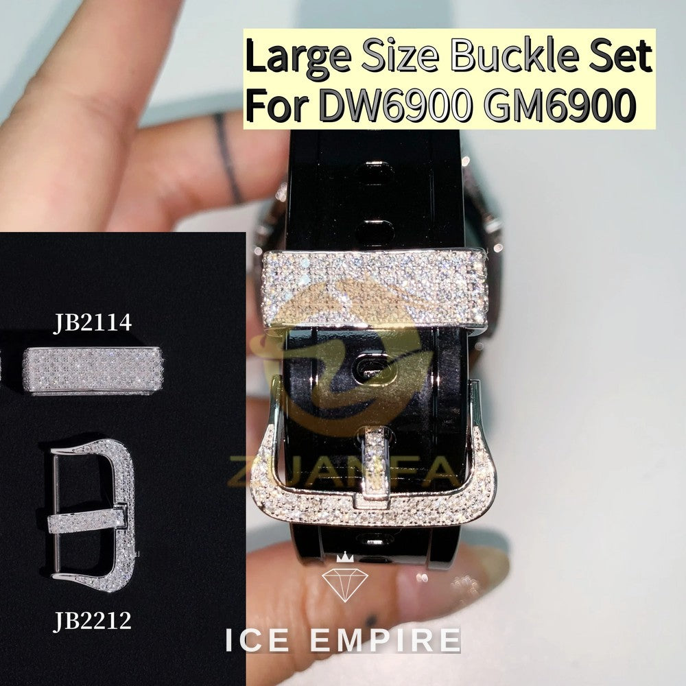 Iced Out 925 Silver Watch