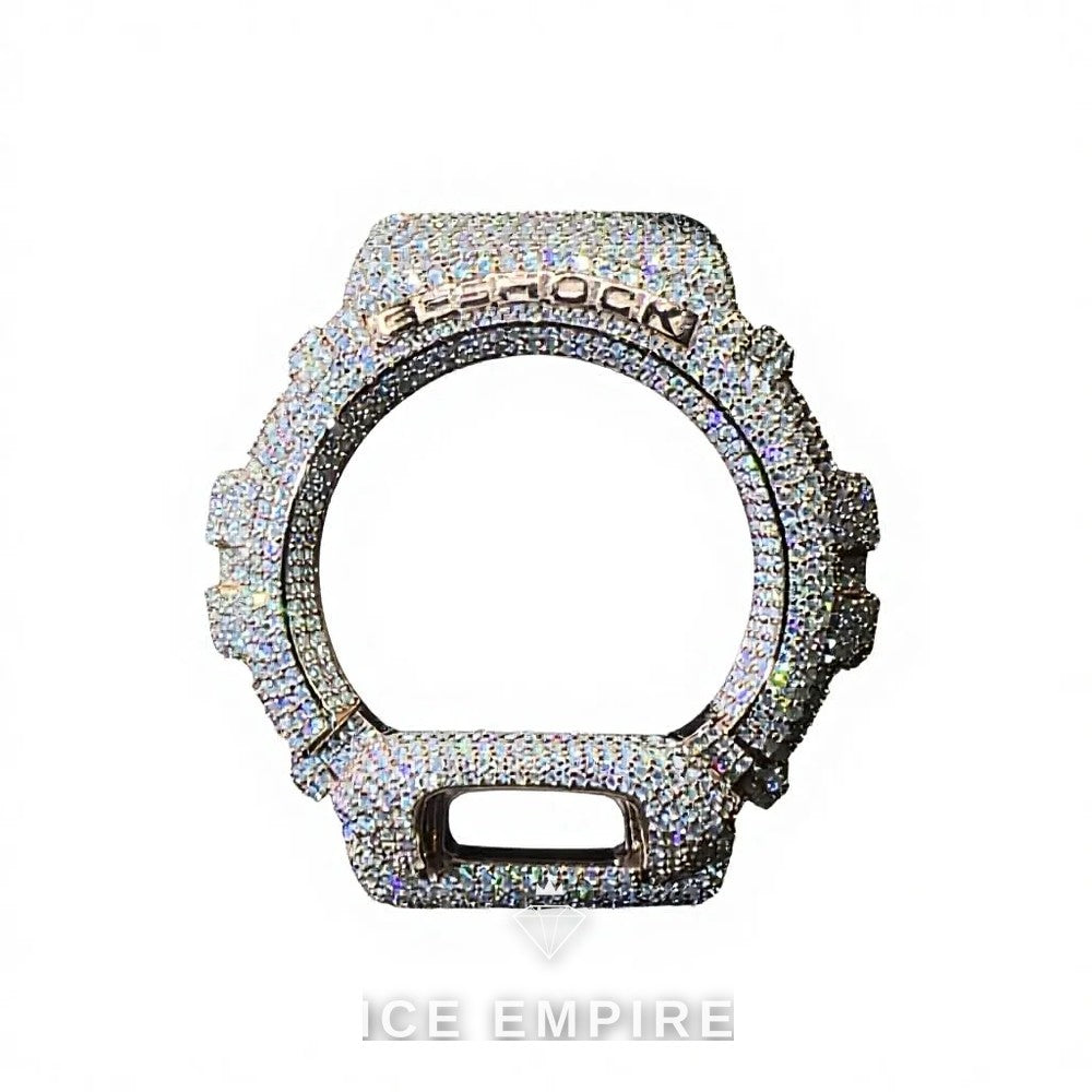 Iced Out 925 Silver Moissanite Watch