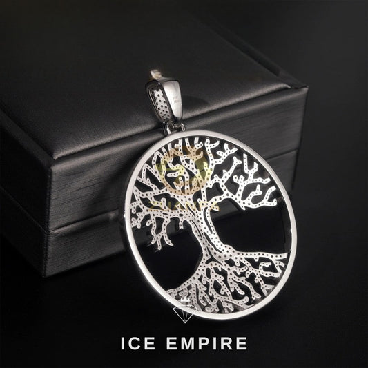 Iced Out Gold Plated Moissanite Pendant