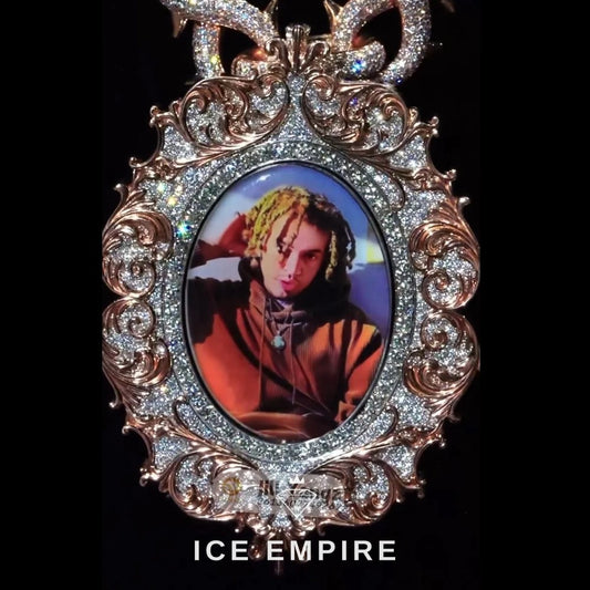 Iced Out 925 Silver Moissanite Pendant