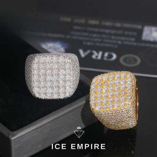 Iced Out 925 Silver Moissanite Cuban Chain