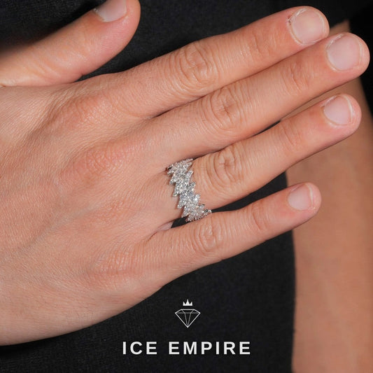 Iced Out 925 Silver Lab Grown Diamond Pendant