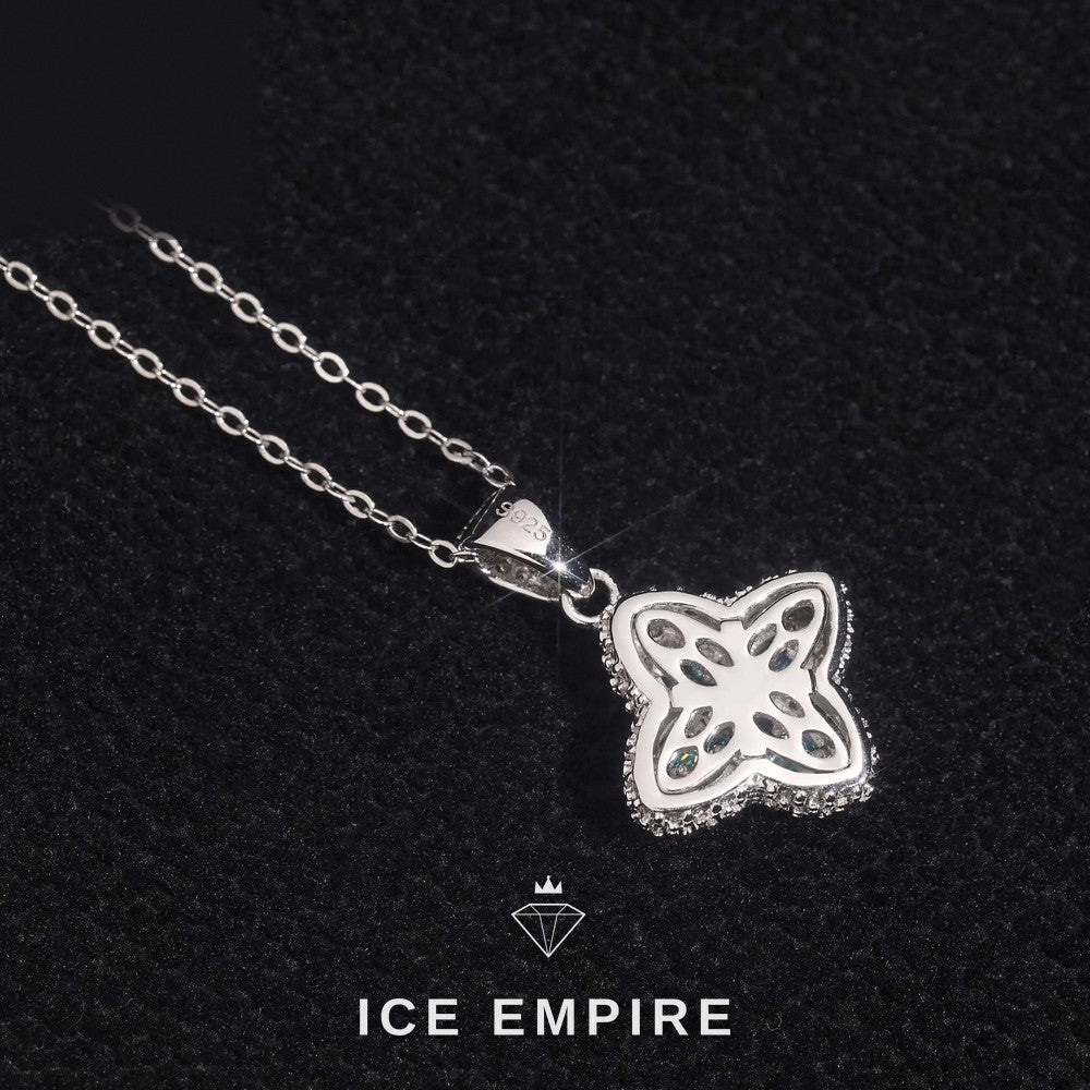 Iced Out Rose Gold Plated Moissanite Cuban Chain