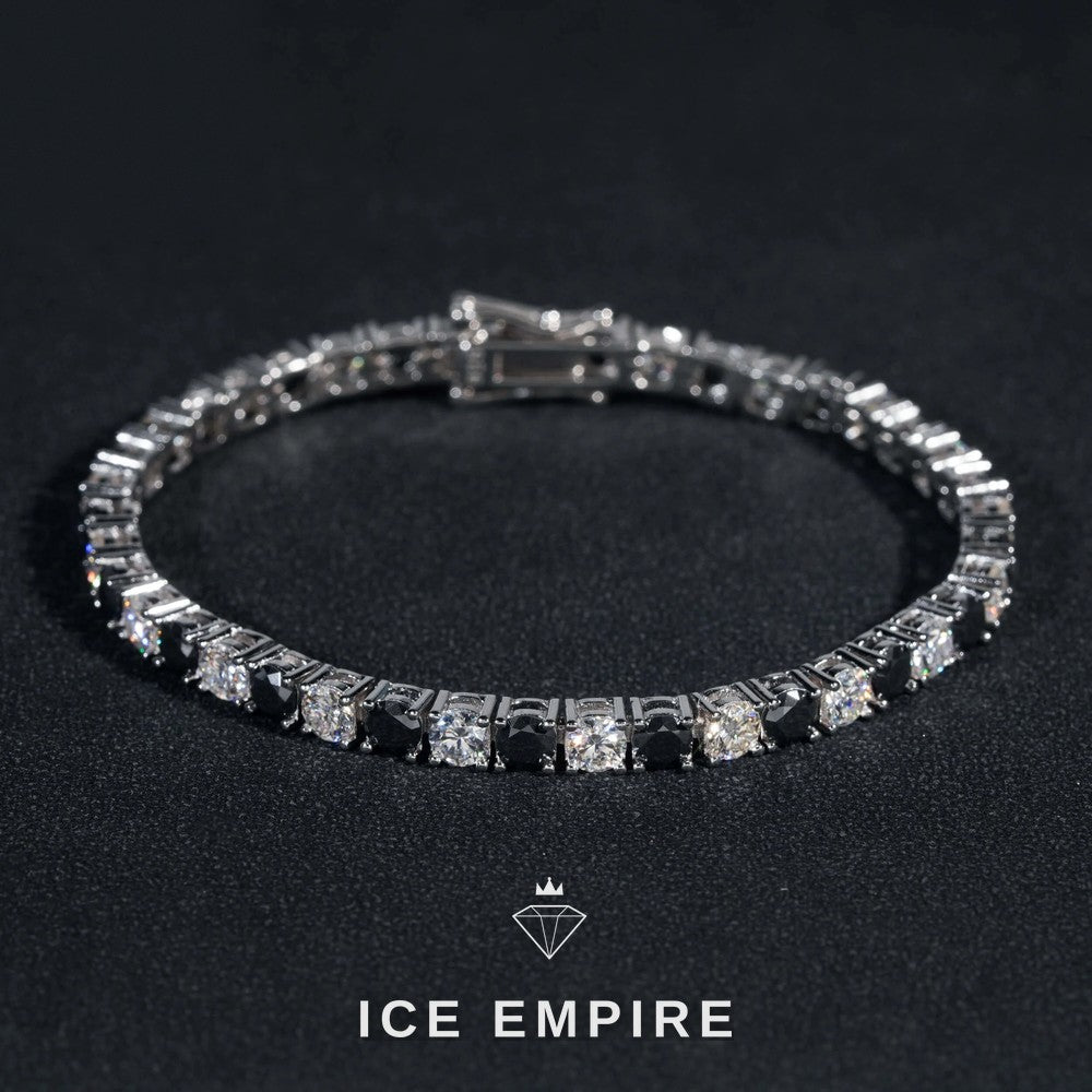 Iced Out Rose Gold Plated Moissanite Cuban Chain