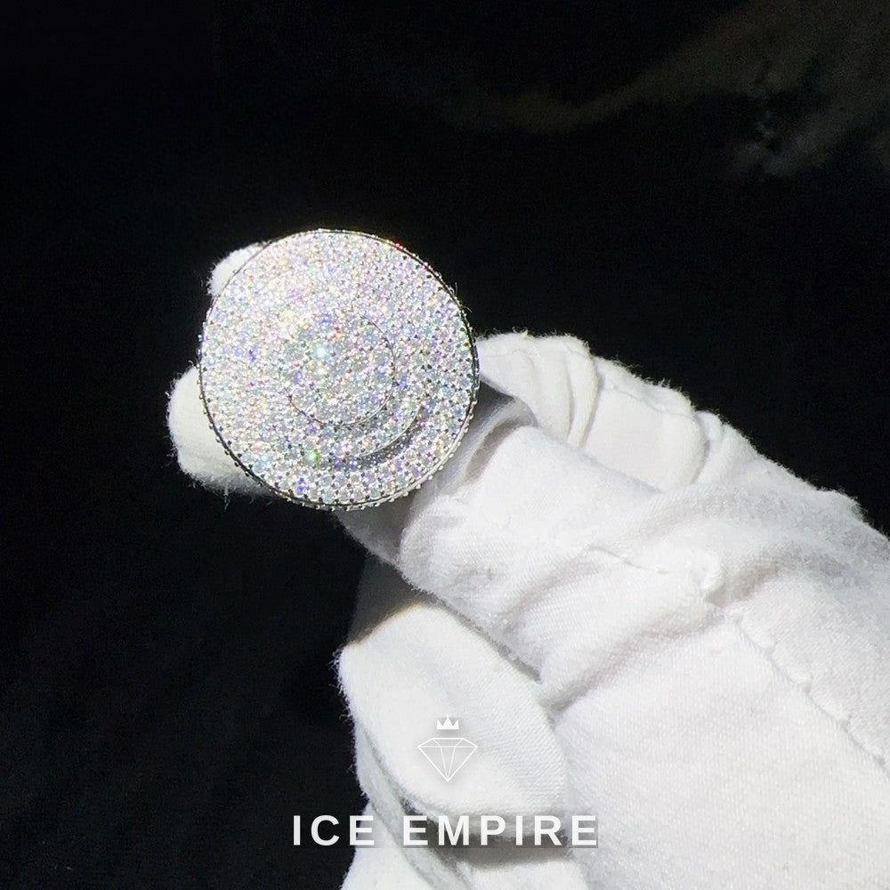 Iced Out 925 Silver Moissanite Cuban Chain