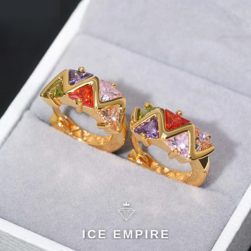 Iced Out 925 Silver Moissanite Ring