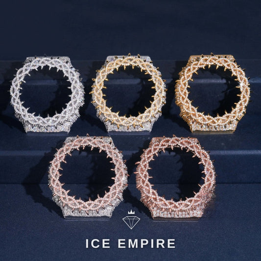Iced Out 925 Silver Lab Grown Diamond Watch