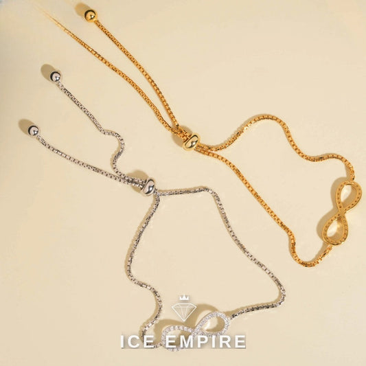 Iced Out Gold Plated Moissanite Bracelet
