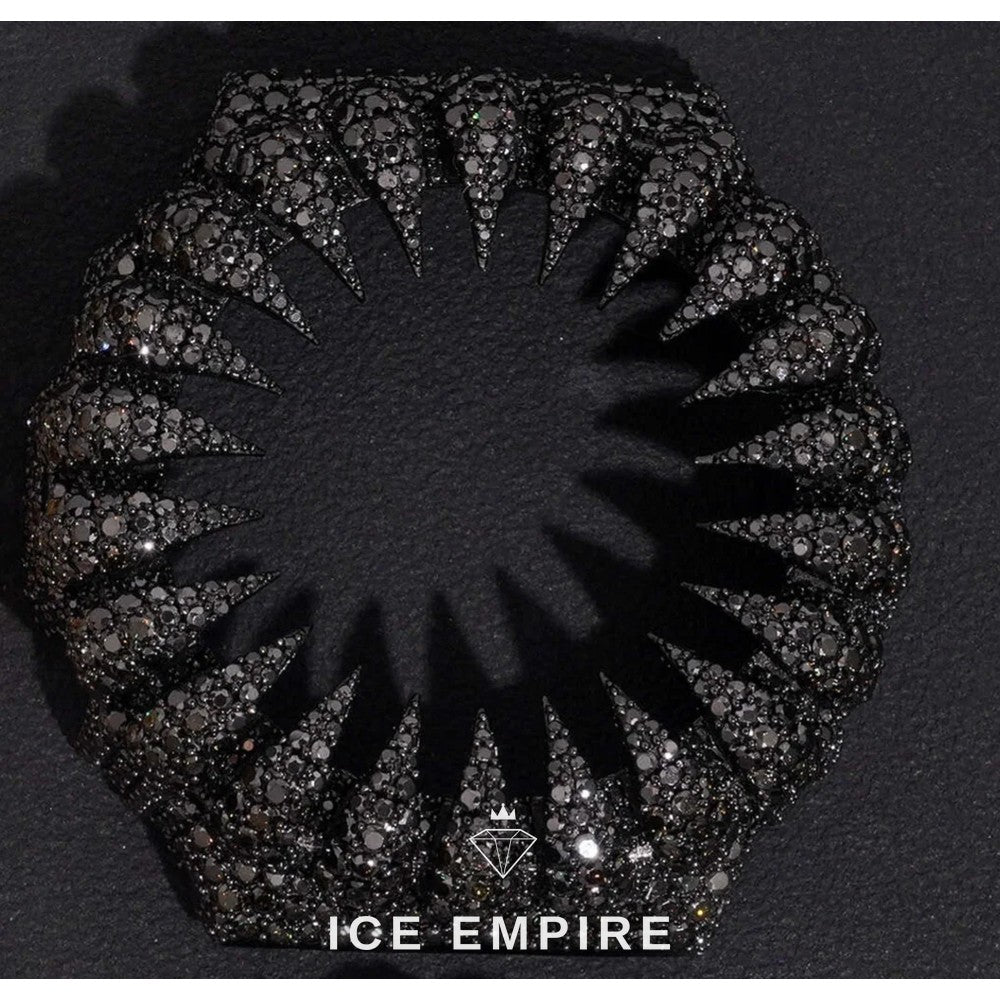 Iced Out 925 Silver Moissanite Watch