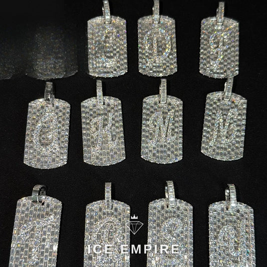 Iced Out Rose Gold Plated Moissanite Cuban Chain