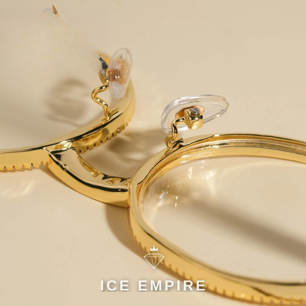Iced Out 925 Silver Glasses
