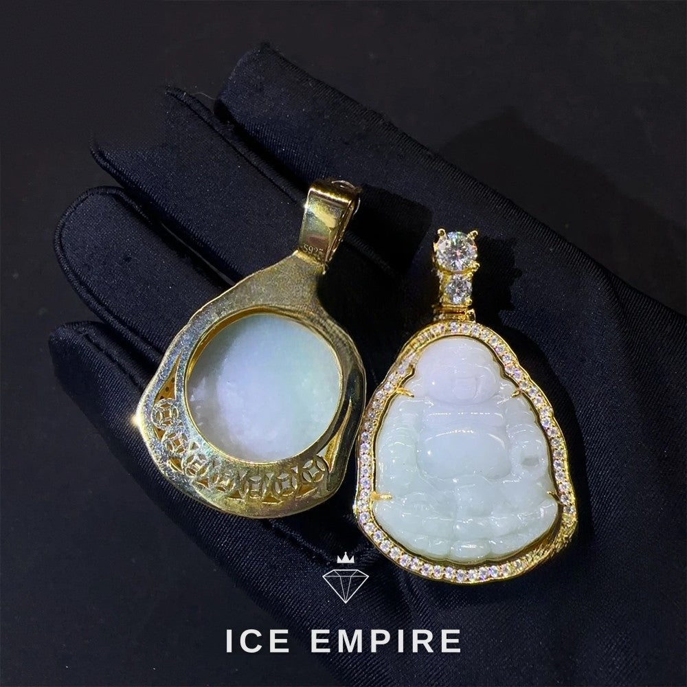Iced Out 925 Silver Moissanite Pendant