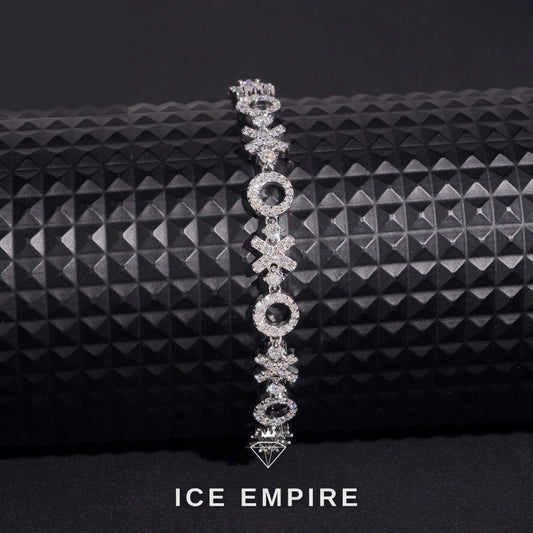 Iced Out 925 Silver Moissanite Cuban Chain