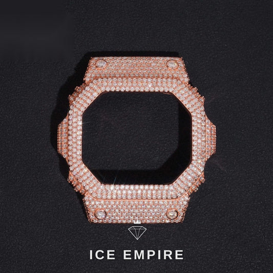 Iced Out 925 Silver Moissanite Watch