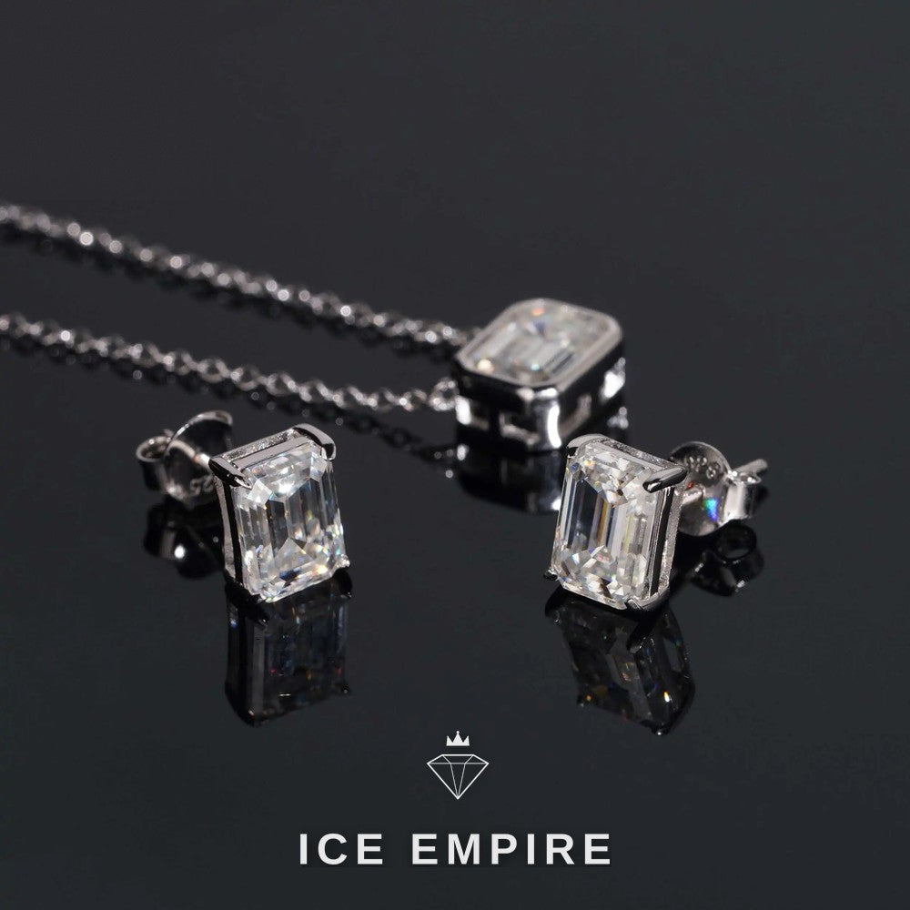 Iced Out Gold Plated Moissanite Pendant