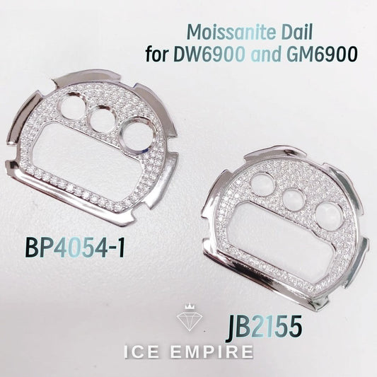 Iced Out 925 Silver Moissanite Watch