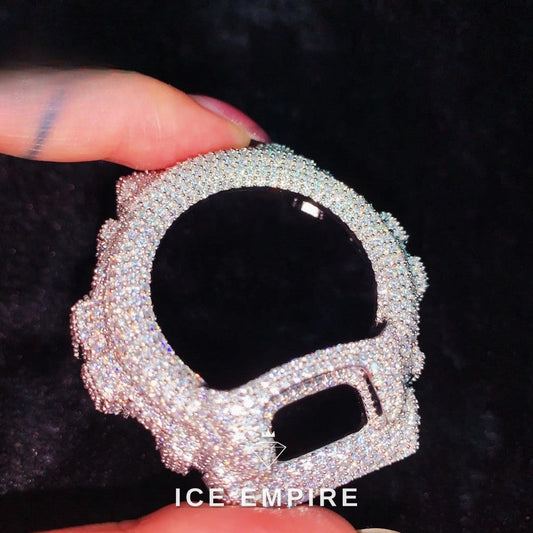 Iced Out 925 Silver Watch