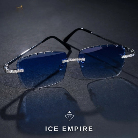 Iced Out 925 Silver Glasses