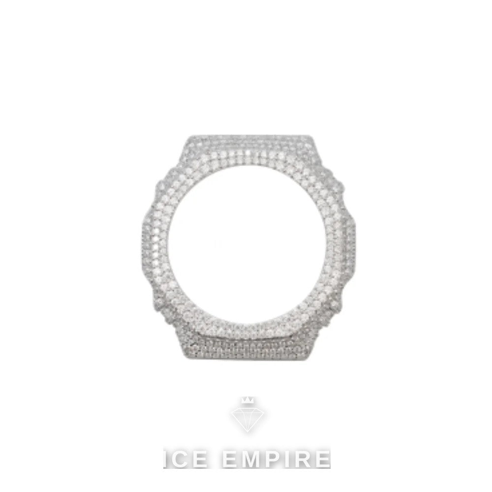 Iced Out 925 Silver Moissanite Watch