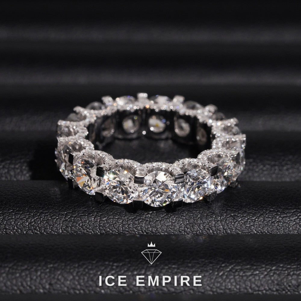 Iced Out 10K Gold Lab Grown Diamond Pendant