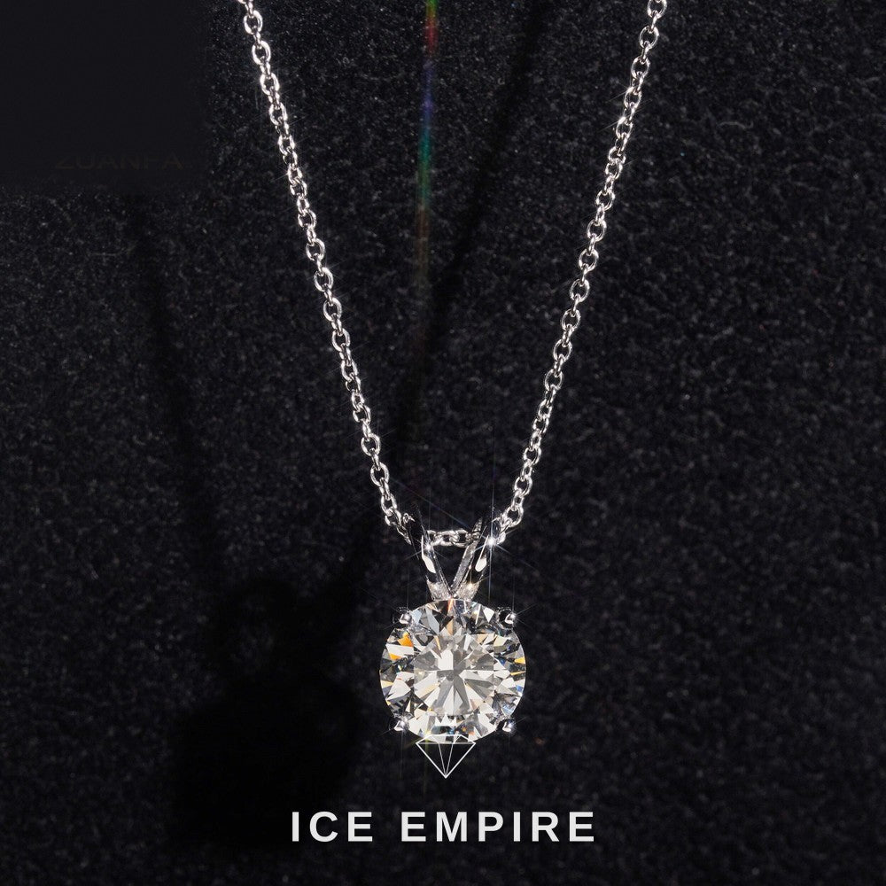 Iced Out 14K Gold Lab Grown Diamond Chain
