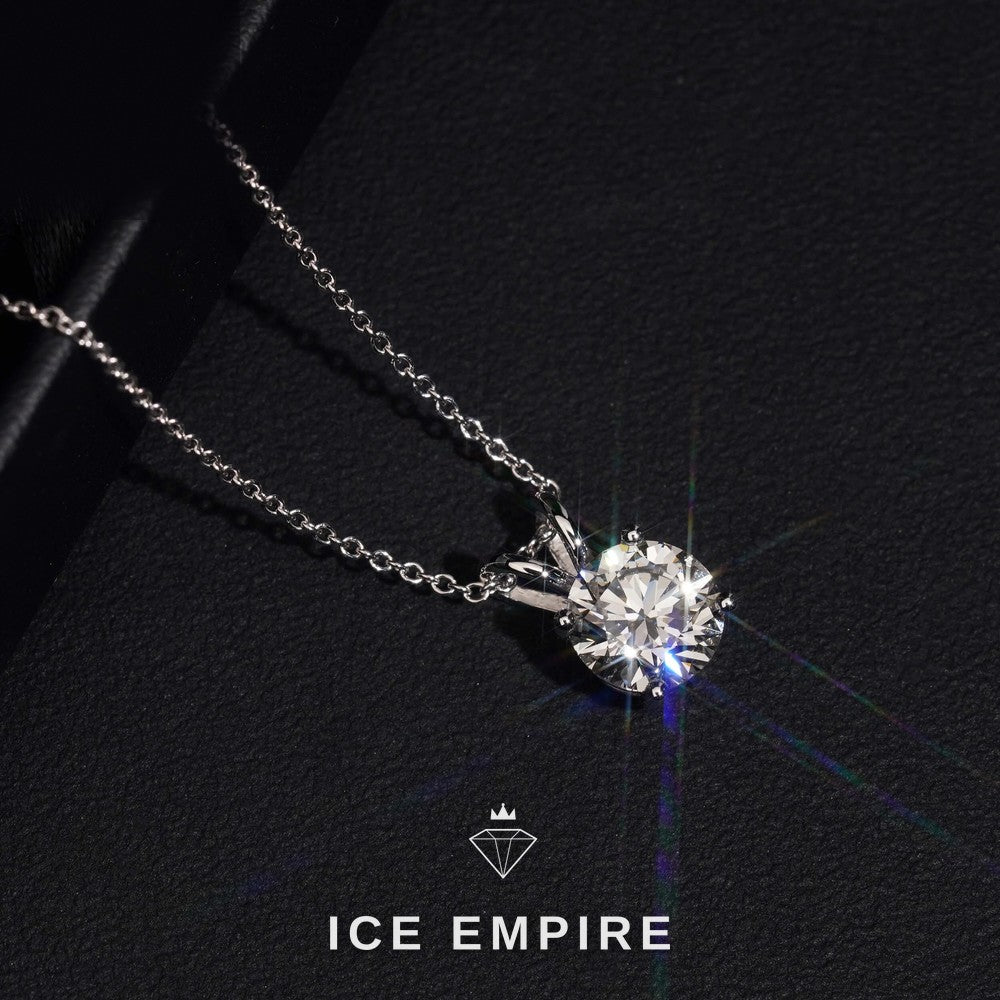 Iced Out 14K Gold Lab Grown Diamond Chain