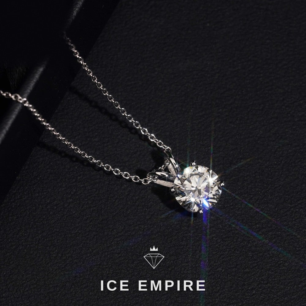 Iced Out 14K Gold Lab Grown Diamond Chain