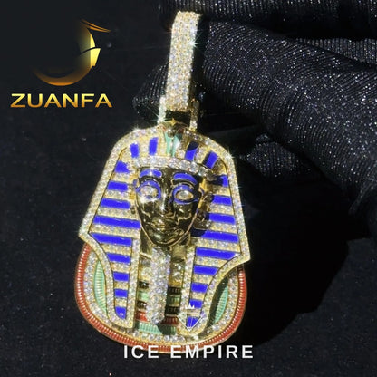 Iced Out Baguette Rose Gold Plated Cuban Chain