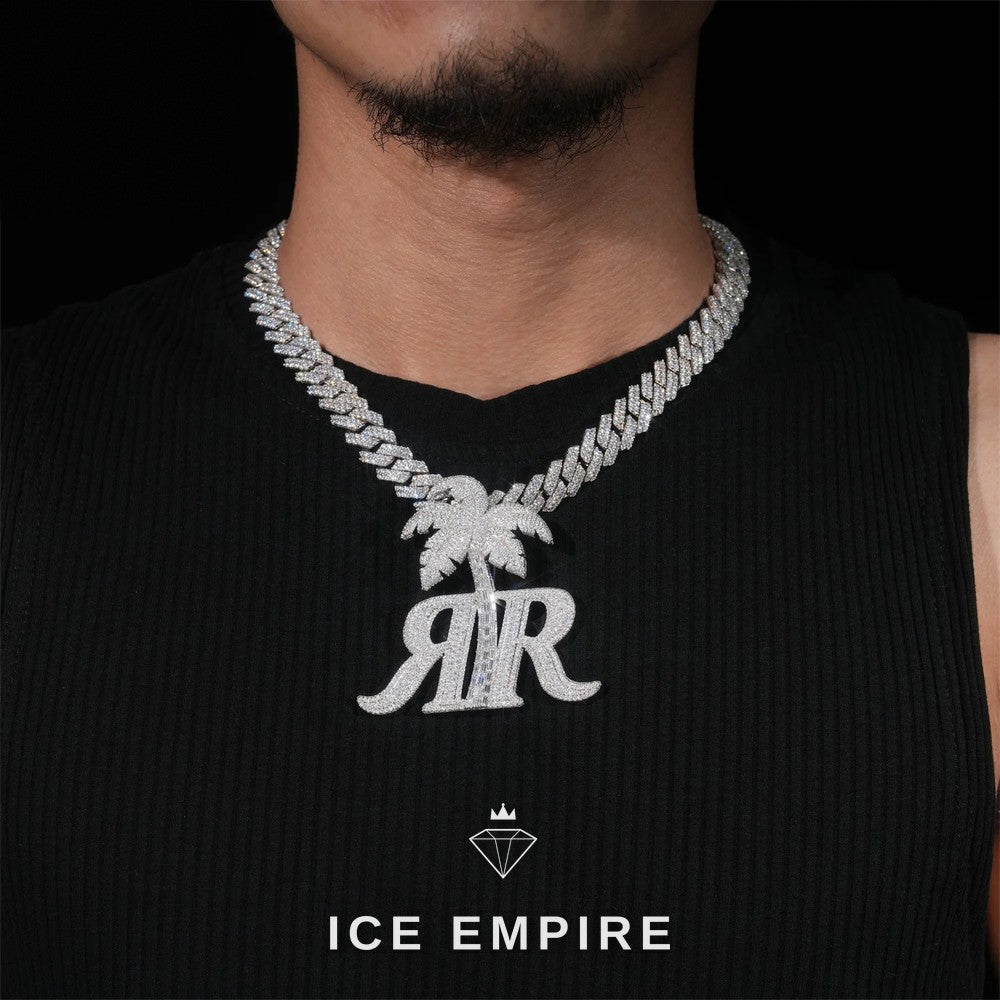 Iced Out Gold Plated Pendant