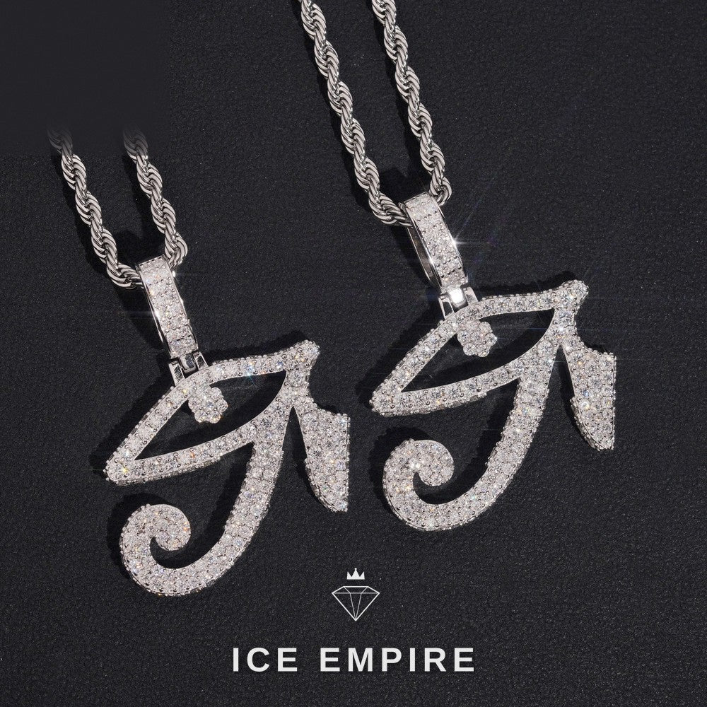 Iced Out Gold Plated Lab Grown Diamond Pendant