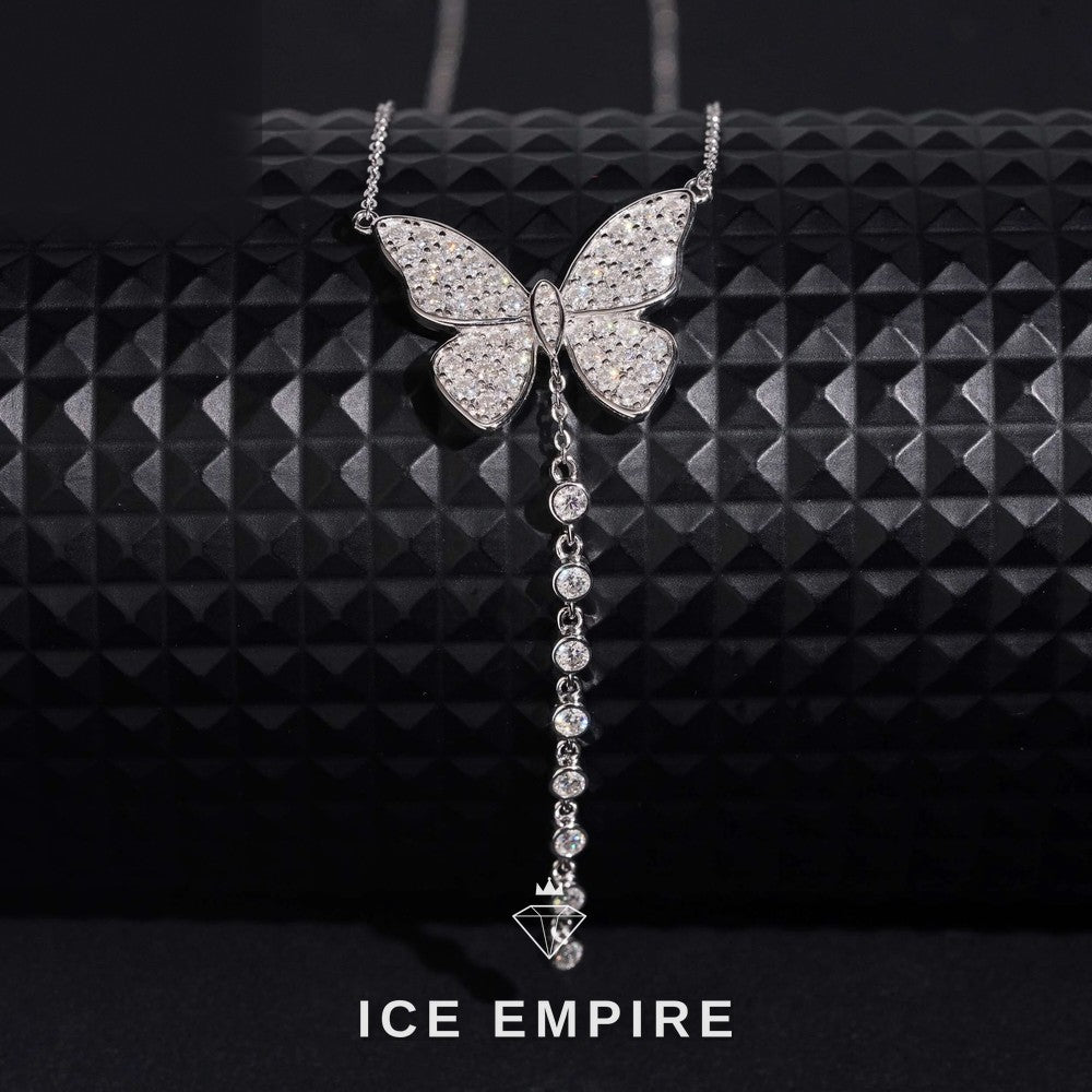 Iced Out Rose Gold Plated Moissanite Cuban Chain